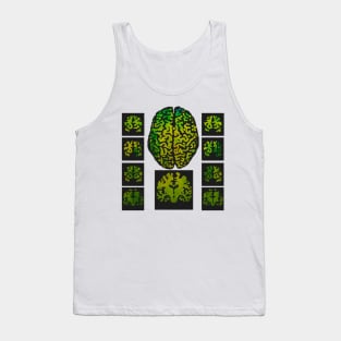 Brain Scanning  Imaging Greeting Card Tank Top